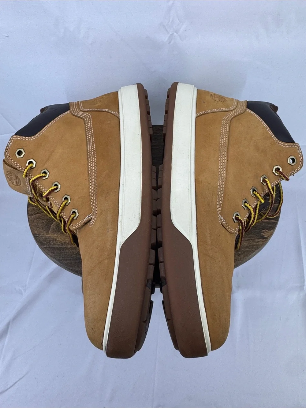 Timberland Men's Maple Grove Wheat Nubuck Leather Chukka Boots, sz 9